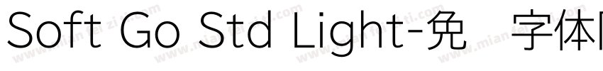 Soft Go Std Light字体转换